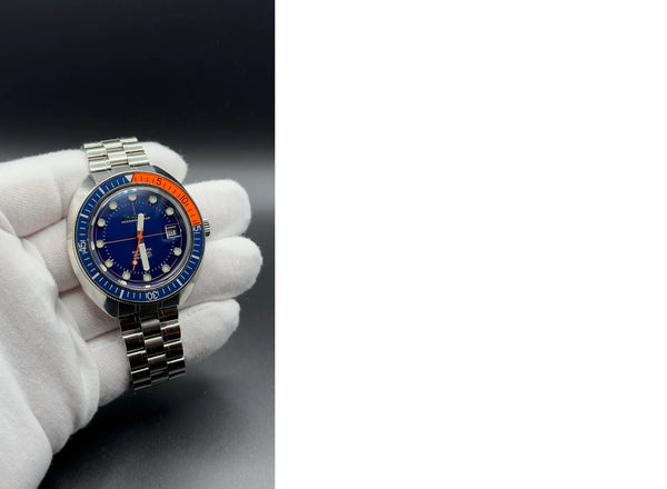 Reloj Bulova Oceanographer Devil Diver BlueOrange SS Strap 96B321