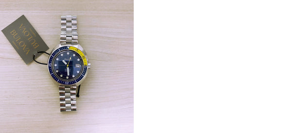 Reloj Bulova Oceanographer Devil Diver BlueYellow SS Strap 96B320
