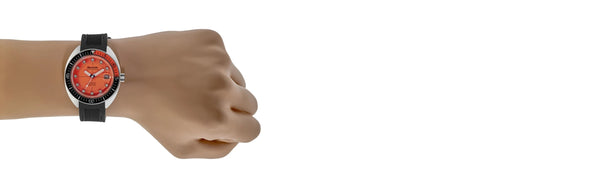 Reloj Bulova Oceanographer Devil Diver OrangeBlack Poly Strap 96B350