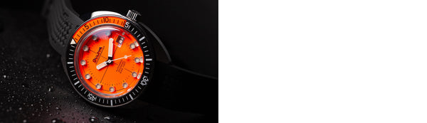 Reloj Bulova Oceanographer Devil Diver OrangeBlack Poly Strap 96B350