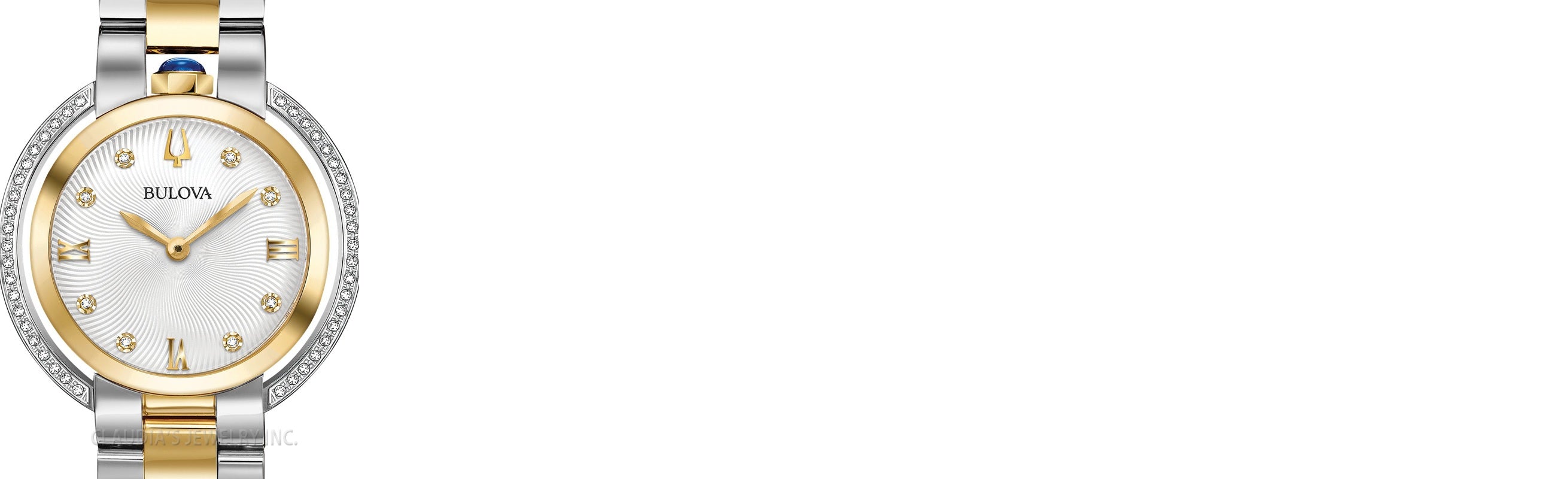 Reloj Bulova (Lady) Diamond Rubaiyat SSGold Strap 98R246