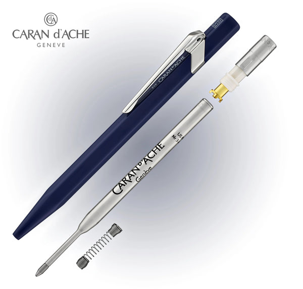 Lapicera Boligrafo Caran d'Ache 849 Classic Sapphire Blue