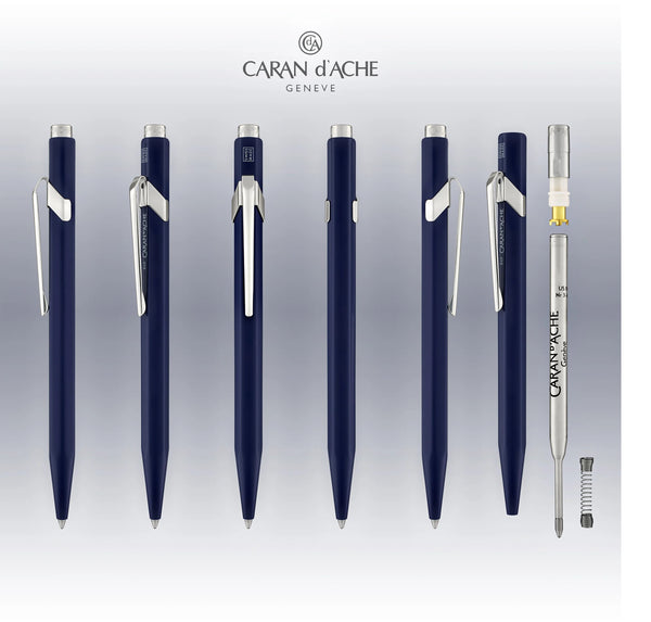 Lapicera Boligrafo Caran d'Ache 849 Classic Sapphire Blue
