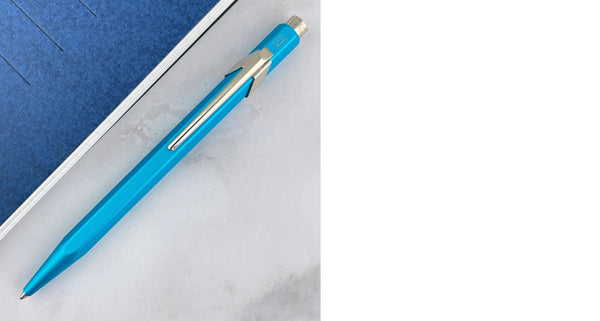 Lapicera Boligrafo Caran d'Ache 849 Colormat-X Turquoise