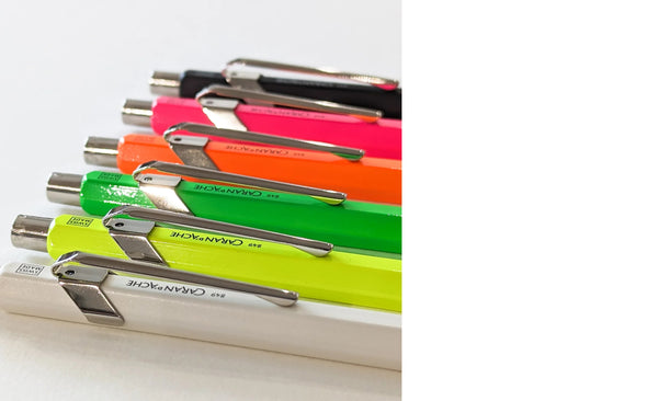 Lapicera Boligrafo Caran d'Ache 849 Popline Fluo Pink