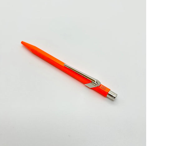 Lapicera Boligrafo Caran d'Ache 849 Popline Fluo Orange