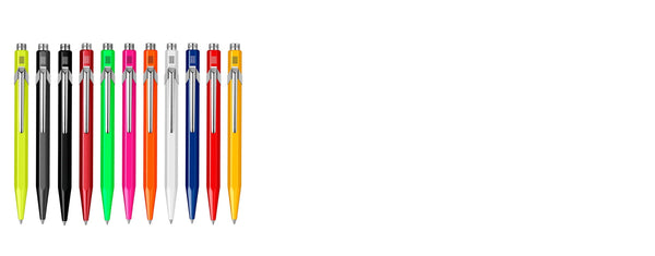 Lapicera Boligrafo Caran d'Ache 849 Popline Fluo Pink