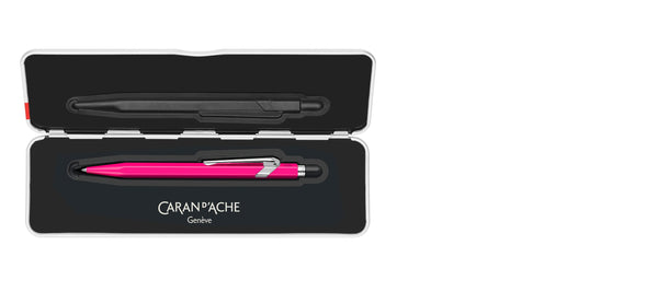 Lapicera Boligrafo Caran d'Ache 849 Popline Fluo Pink