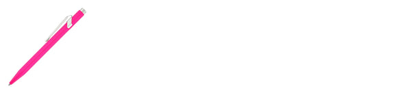 Lapicera Boligrafo Caran d'Ache 849 Popline Fluo Pink