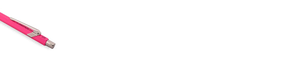 Lapicera Boligrafo Caran d'Ache 849 Popline Fluo Pink