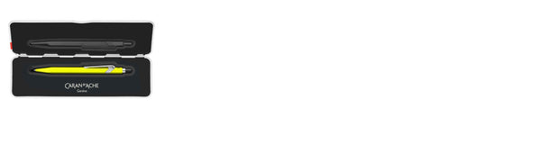 Lapicera Boligrafo Caran d'Ache 849 Popline Fluo Yellow