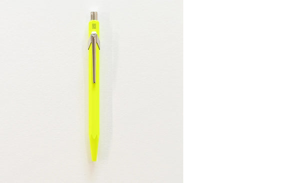 Lapicera Boligrafo Caran d'Ache 849 Popline Fluo Yellow