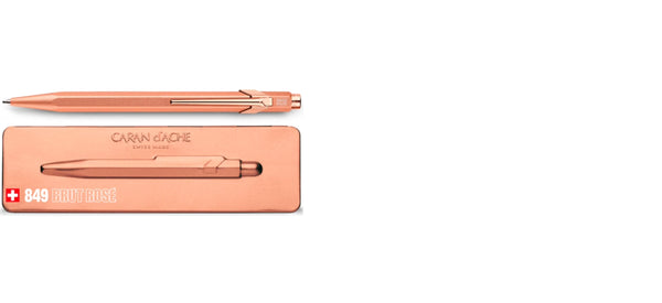 Lapicera Boligrafo Caran d'Ache 849 Premium Brut Rose