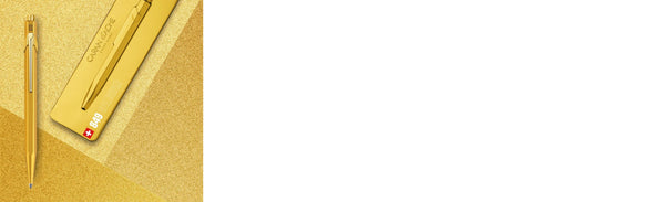 Lapicera Boligrafo Caran d'Ache 849 Premium Goldbar