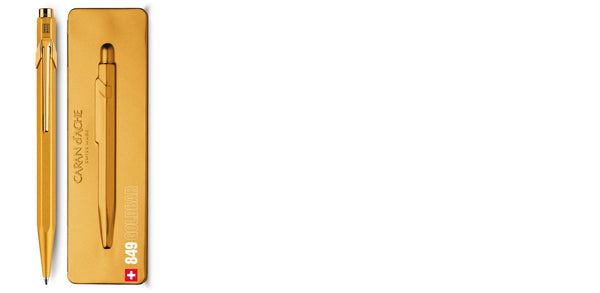 Lapicera Boligrafo Caran d'Ache 849 Premium Goldbar