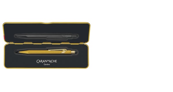 Lapicera Boligrafo Caran d'Ache 849 Premium Goldbar