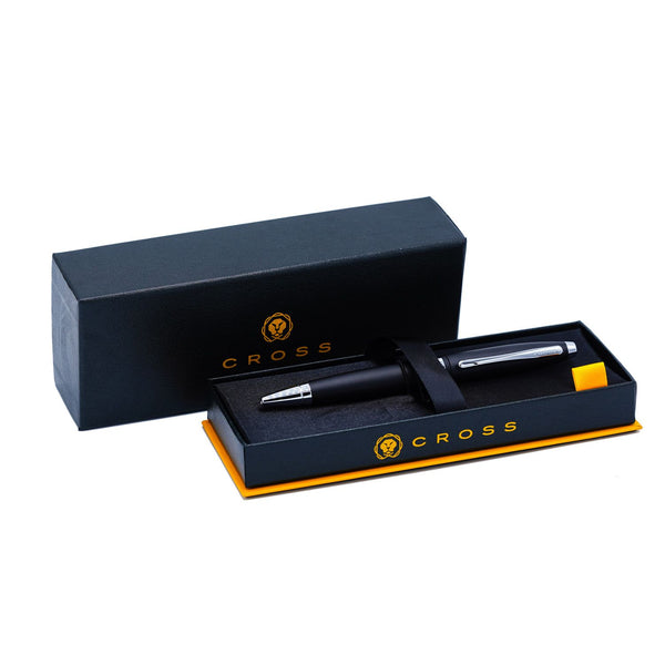Lapicera Boligrafo Cross Calais Black Matte At0112-14