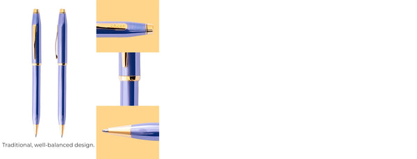 Lapicera Boligrafo Cross Century 2 Lavender Blue GT