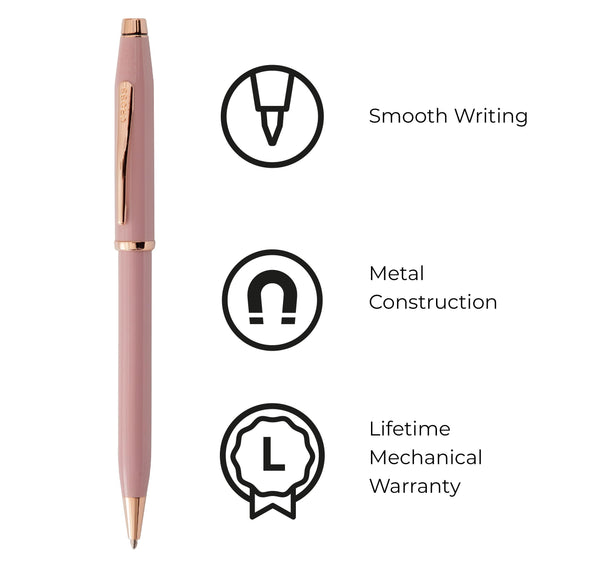 Lapicera Boligrafo Cross Century 2 Pink Rose Gold