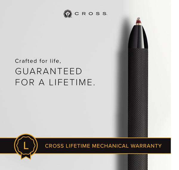 Lapicera Boligrafo Cross Tech3+ Brushed Black PVD
