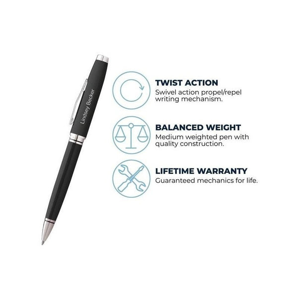 Lapicera Boligrafo Cross Coventry Black At0662-6