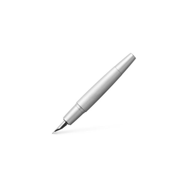 Lapicera Pluma Faber-castell E-motion Pure Silver - Medium