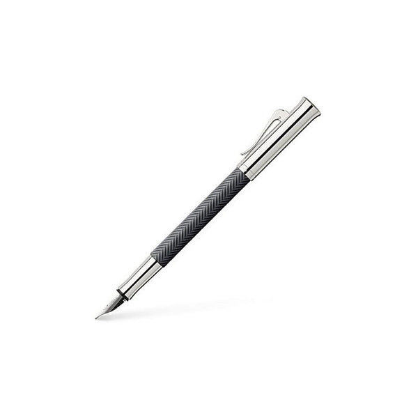 Lapicera Pluma Fuente Graf Von Faber-castell Guilloche Cisele - Medium