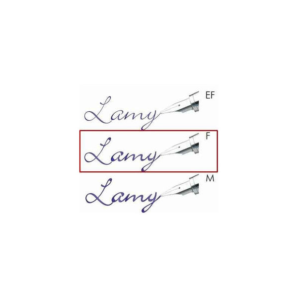 Plumín Lamy Z50 Black- Fine