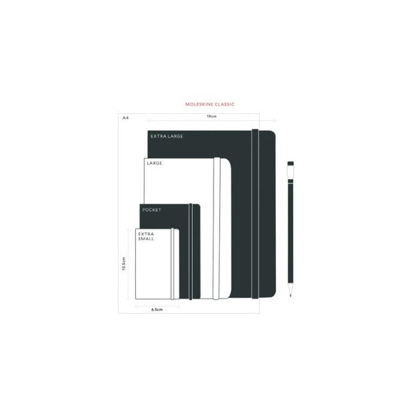 Moleskine Libreta Rayas Tapa Dura Large Classic Orange-Yellow Fabric