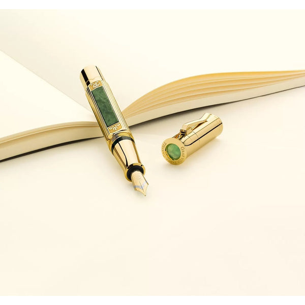 Lapicera Pluma Fuente Graf Von Faber-castell POTY 2015 Gold - Medium