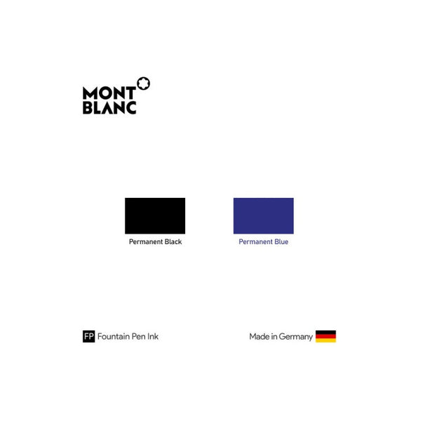 Tinta Montblanc Set Cartridges - Permanent Blue 128208