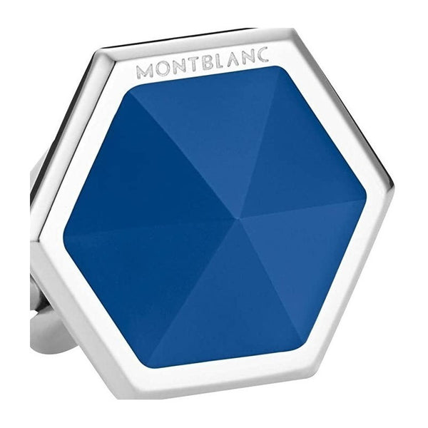 Cufflinks Gemelos Montblanc Sartorial Blue Onyx Hex - 118600
