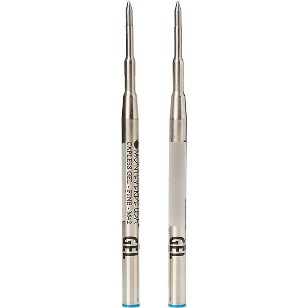 Repuesto Set Monteverde Boligrafo Tinta Azul Gel Fine (x2)