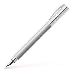 Lapicera Pluma Faber-castell Ambition S. Steel - Medium