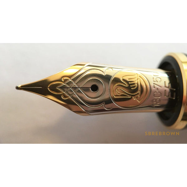 Lapicera Pluma Fuente Pelikan Souveran M800 Green - Fine