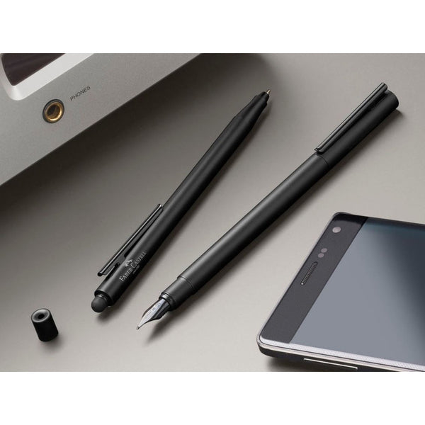 Lapicera Roller Faber-castell Neo Slim - Black Matte