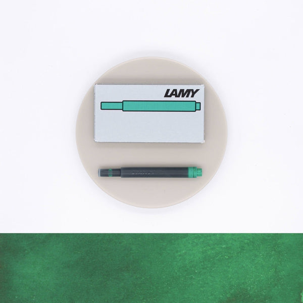 Tinta Pluma Fuente Lamy T10 - Cartridges Verde (5 Pcs)