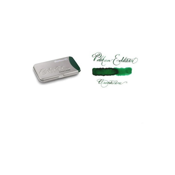Tinta P/pluma Fuente Pelikan Edelstein Cartridges Aventurine