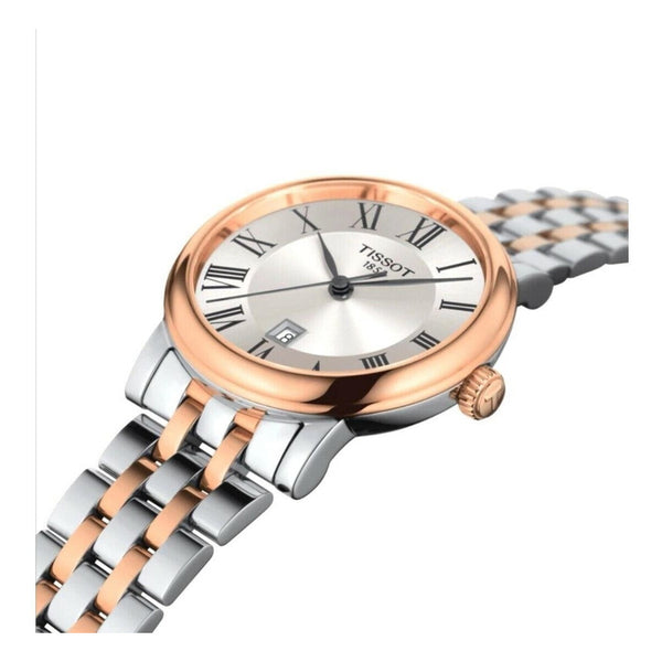 Reloj Tissot Carson Rose Gold Silver Strap T1224102203300