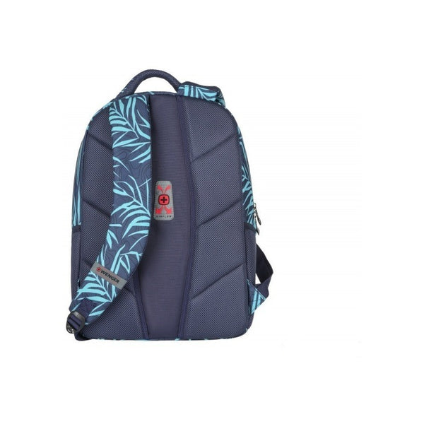 Mochila Wenger Upload Navy Fem Print 28 Lt. Azul 606474