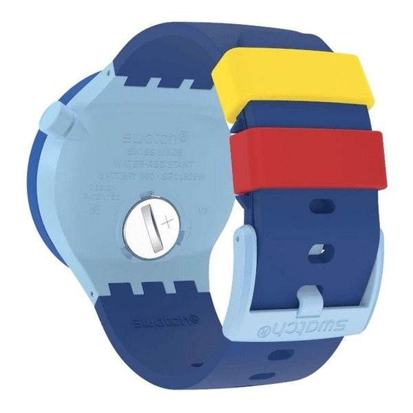 Reloj Swatch Big Bold Bioceramic Peace Hand Love Sb03n105