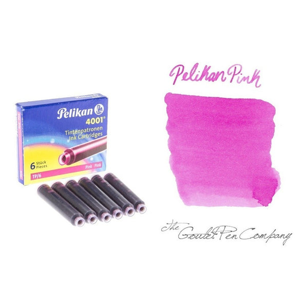 Tinta Para Pluma Fuente Pelikan 4001 - Cartridges - Rosado