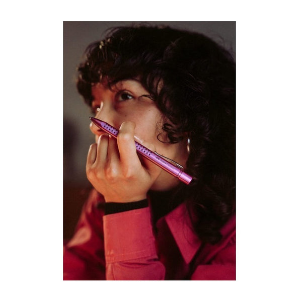 Lapicera Boligrafo Faber-castell Grip Xb - Glam Pearl