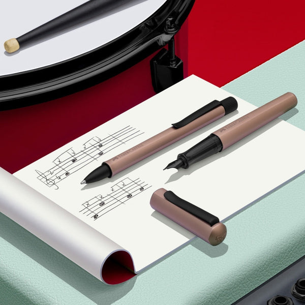 Lapicera Pluma Fuente Faber-castell Hexo - Bronze Medium
