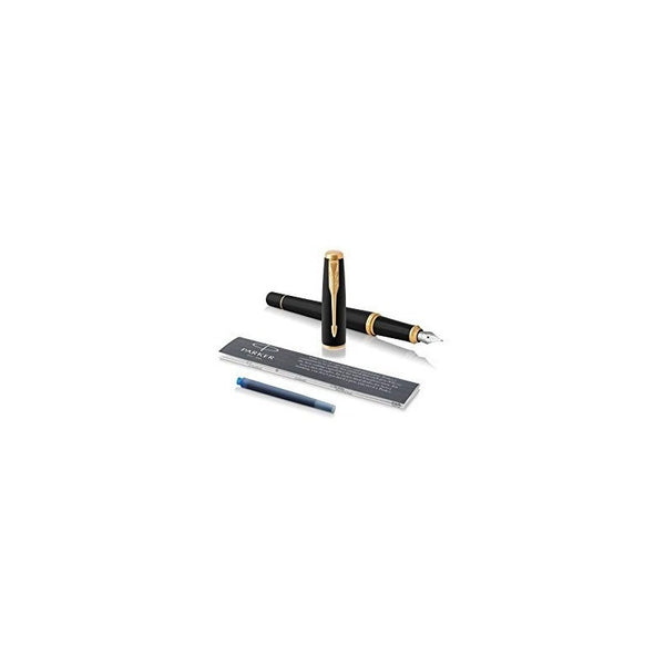 Lapicera Pluma Parker Urban Muted Black Gold - Medium (M)