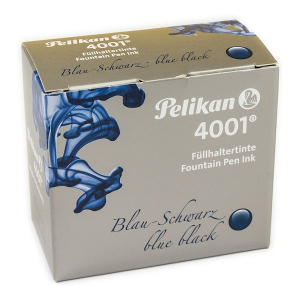 Tinta Pluma Fuente Pelikan 4001 - 30 Ml - Blue Black