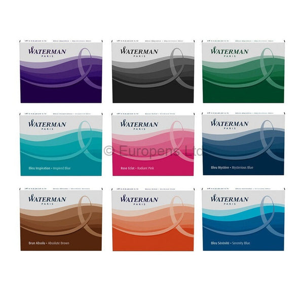 Tinta Pluma Fuente Waterman - 50 Ml - Intense Black