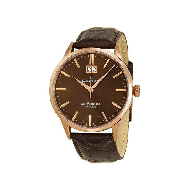Reloj Edox Quartz Les Vauberts 63001 37r Brir