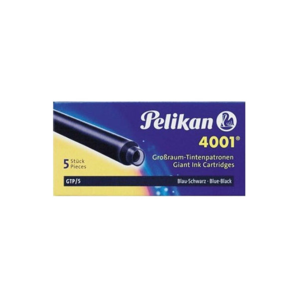 Tinta P/pluma Fuente Pelikan 4001 Cartridges Largo Azulnegro