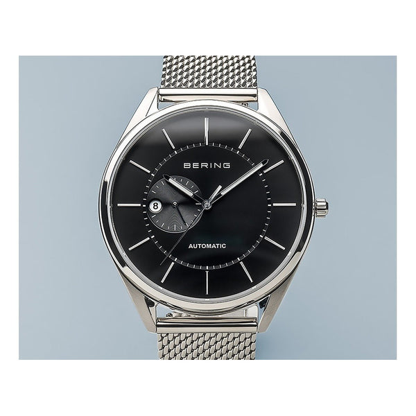 Reloj Bering Men Watch Automatic Black Silver 16243-077